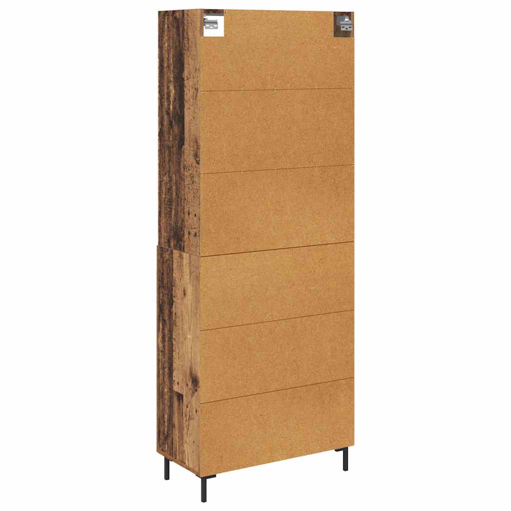 Credenza Legno vecchio 69,5 x 34 x 180 cm Legno ingegnerizzato