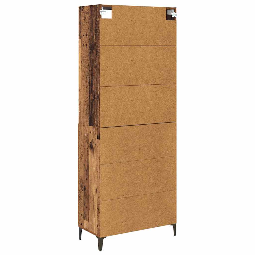 Credenza Legno vecchio 69,5 x 34 x 180 cm Legno ingegnerizzato