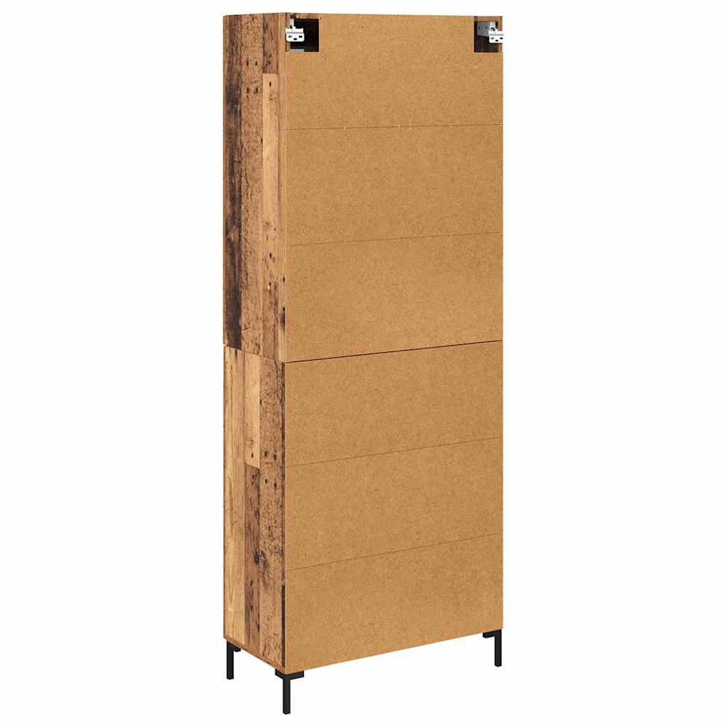 Credenza 2 pcs Legno vecchio Legno multistrato | homemem39