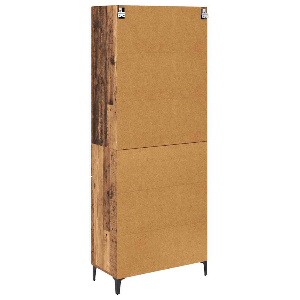 Credenza Legno vecchio 69,5 x 34 x 180 cm Legno ingegnerizzato