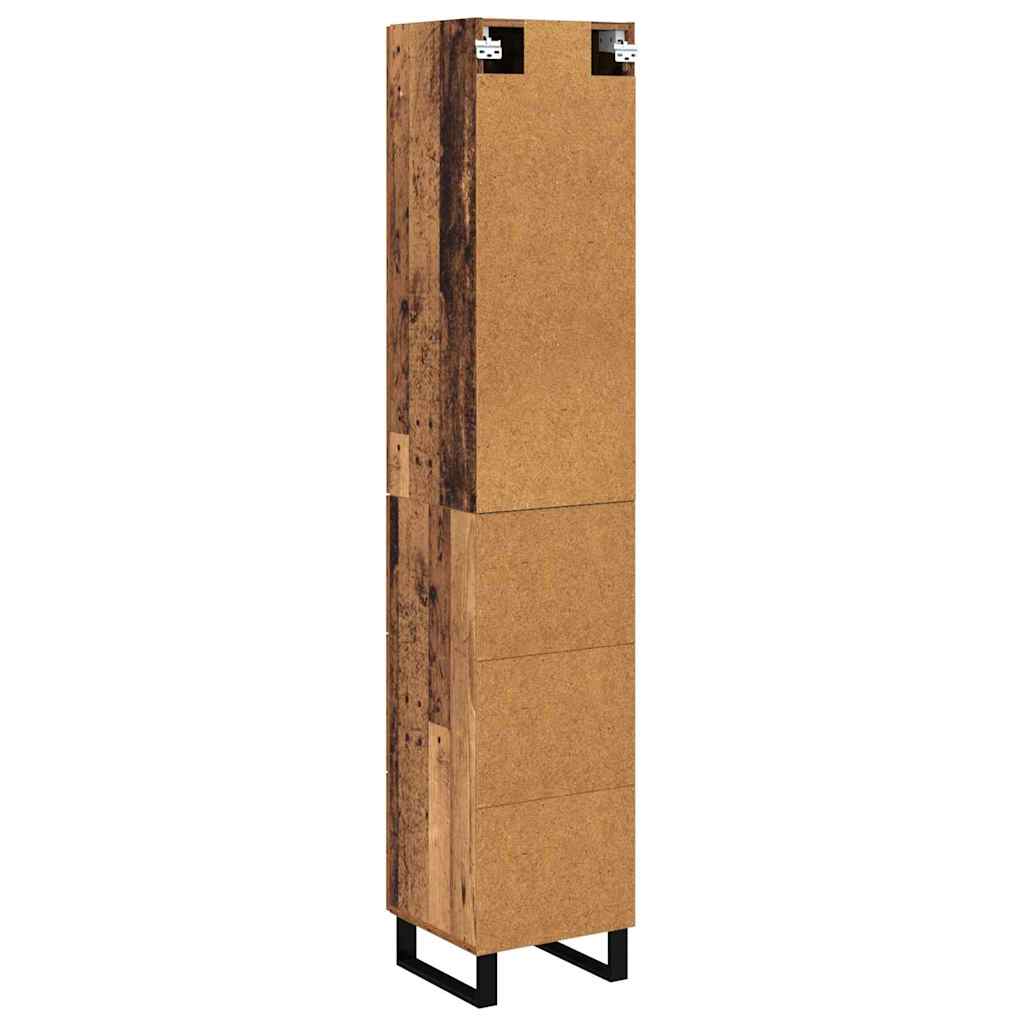 Credenza Legno vecchio 34,5 x 34 x 180 cm Legno ingegnerizzato