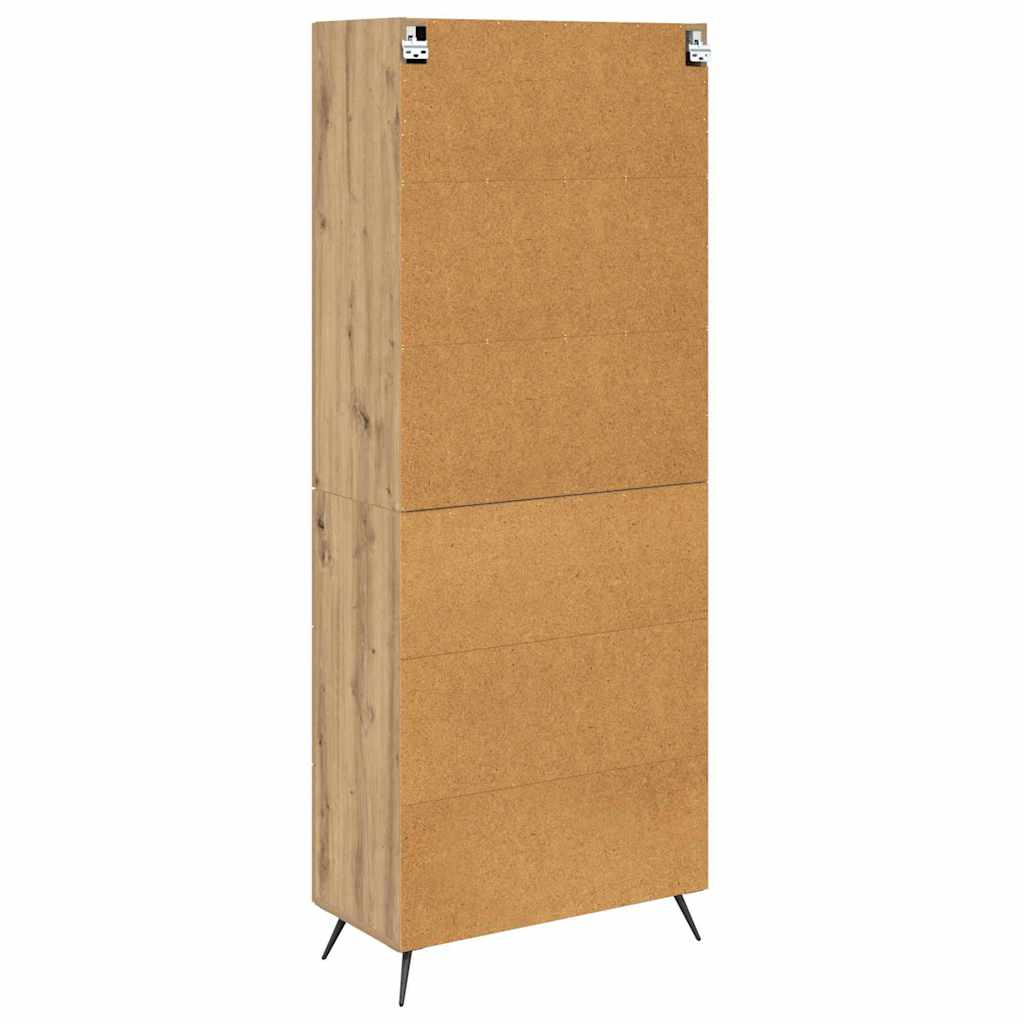 Credenza Rovere artigianale 69,5 x 34 x 180 cm