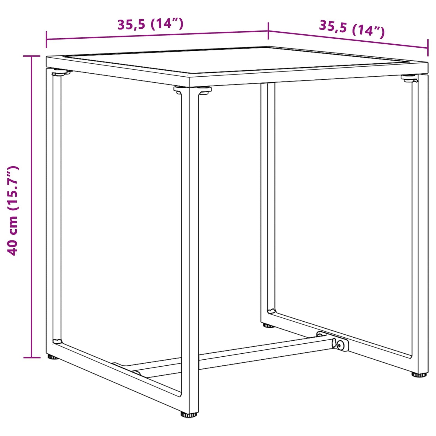 Set Divano da Giardino 3 pcs Nero e antracite Acciaio | homemem39