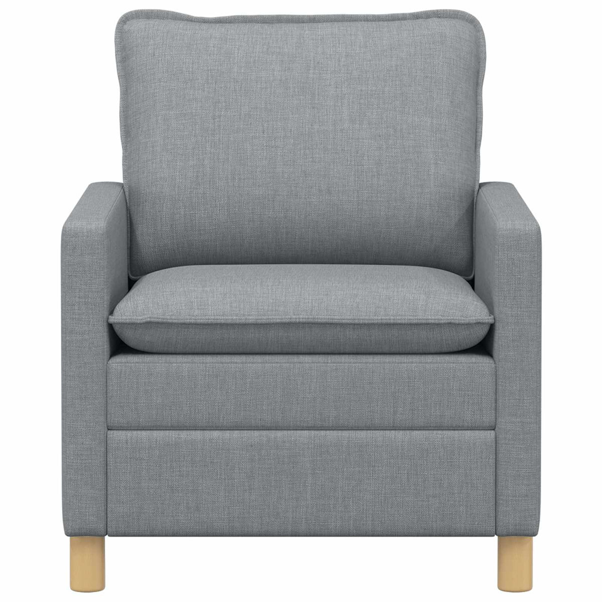 Divano Grigio Chiaro 76 x 81 x 87,5 cm Tessuto - homemem39