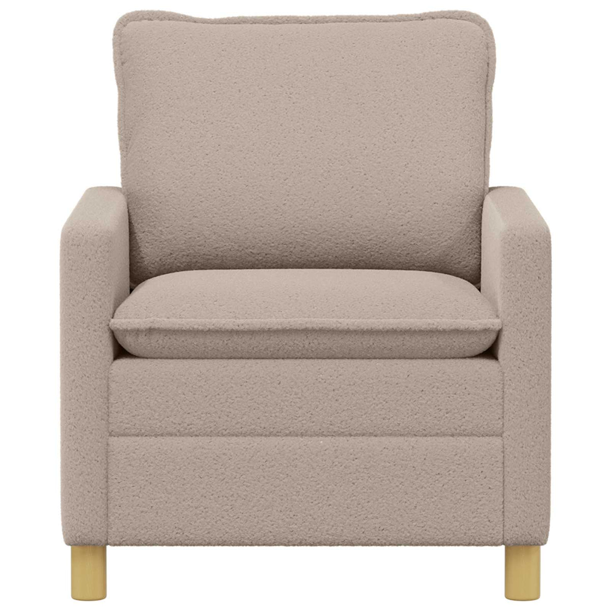 Divano Grigio Chiaro 76 x 81 x 87,5 cm Tessuto - homemem39