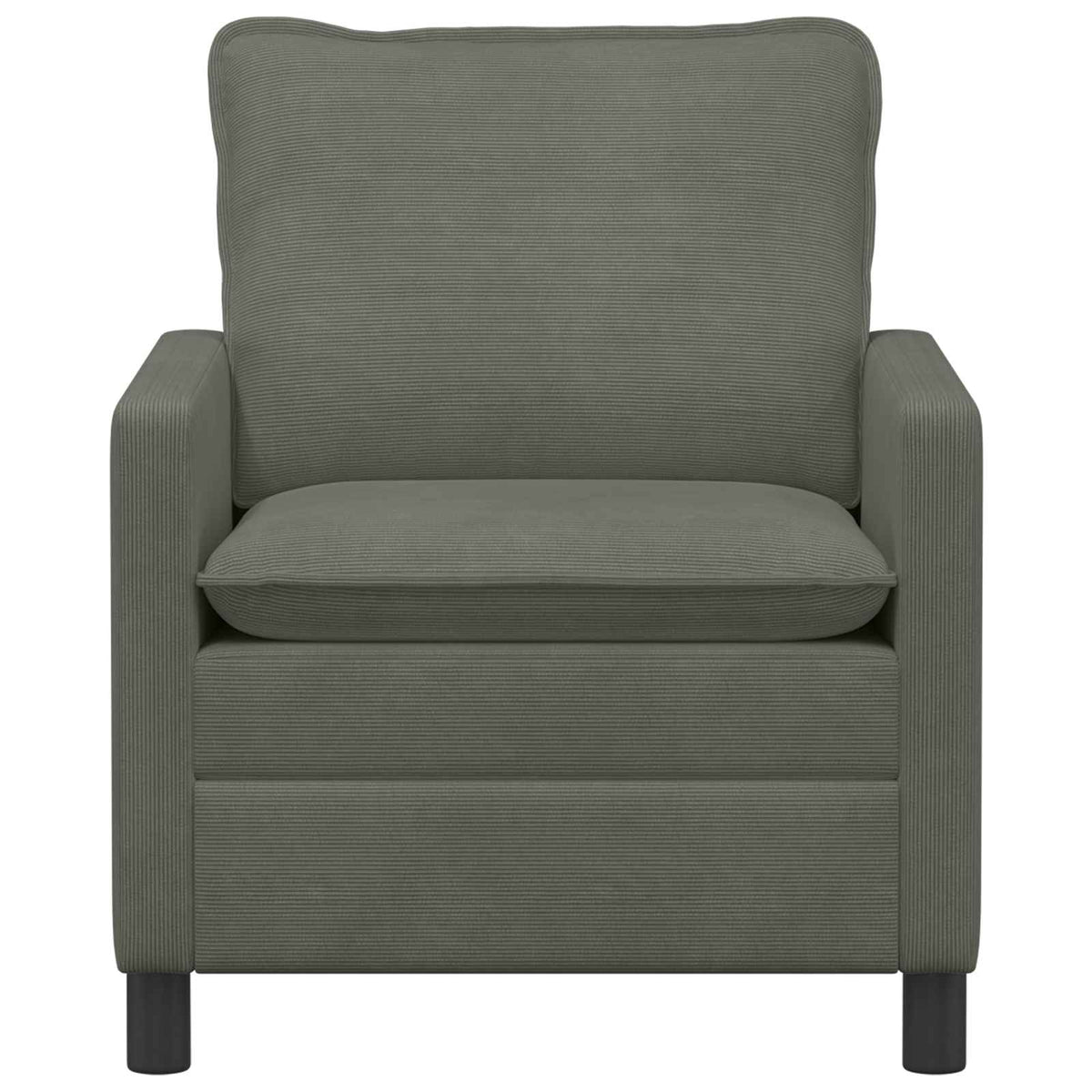Divano Grigio Chiaro 76 x 81 x 87,5 cm Tessuto - homemem39