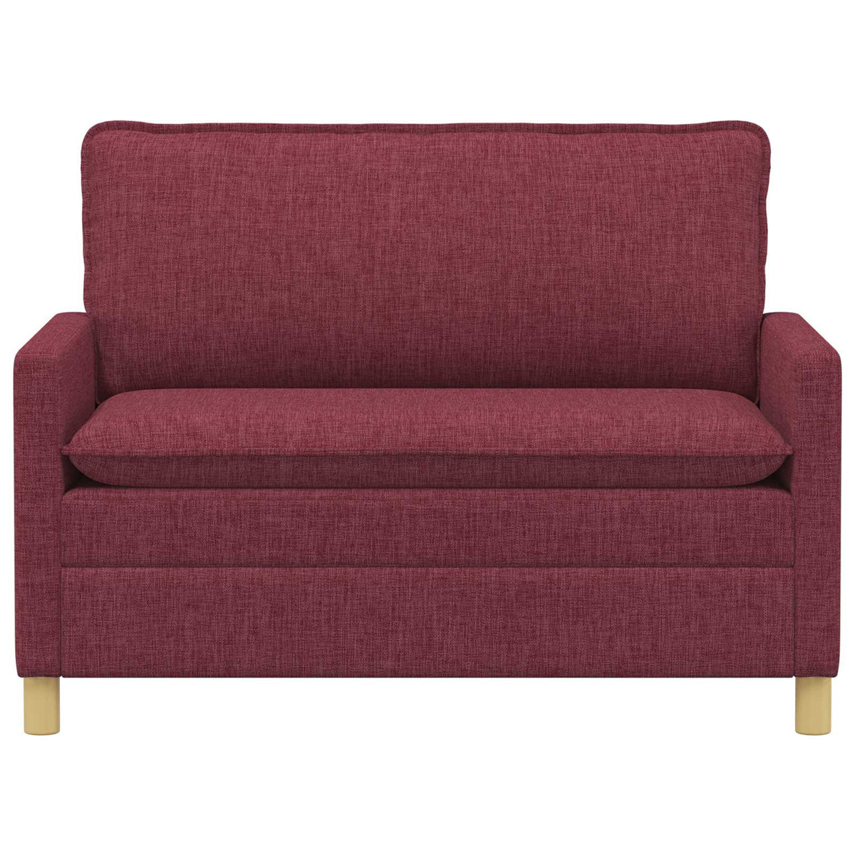 Divano Rosso Vino 126 x 81 x 87,5 cm Tessuto - homemem39