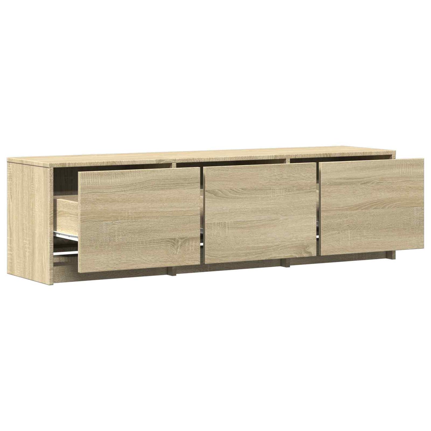 Mobile TV con LED 140 x 34 x 40 cm Rovere Sonoma