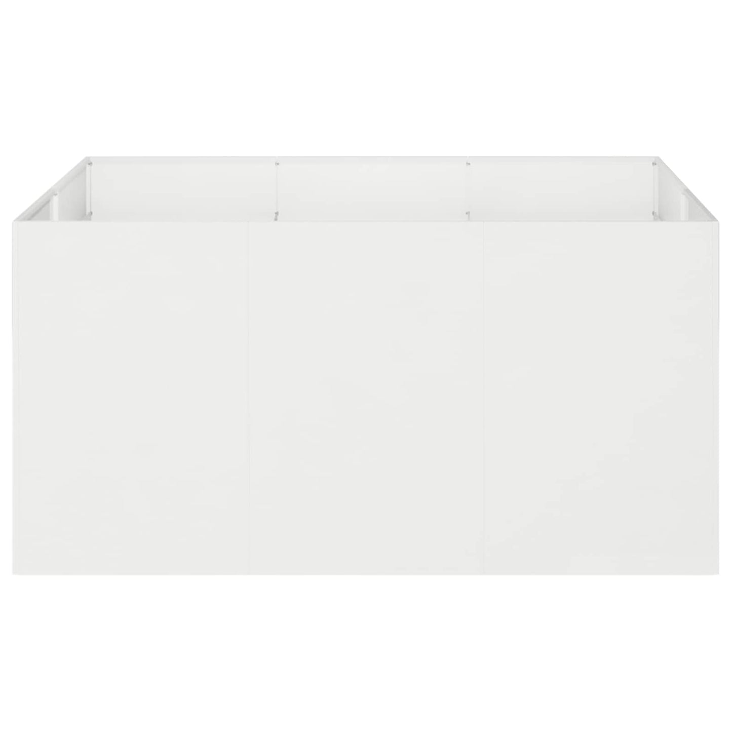 Vaso da giardino Bianco 120 x 80 x 60 cm | homemem39