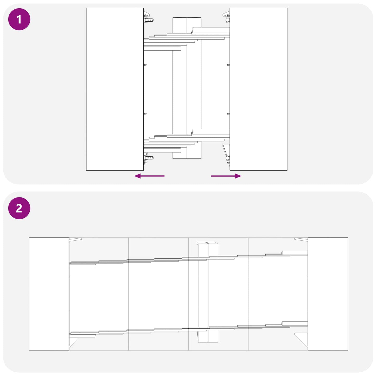 Tavolo da Pranzo 240 x 85 x 75 cm Legno ingegnerizzato