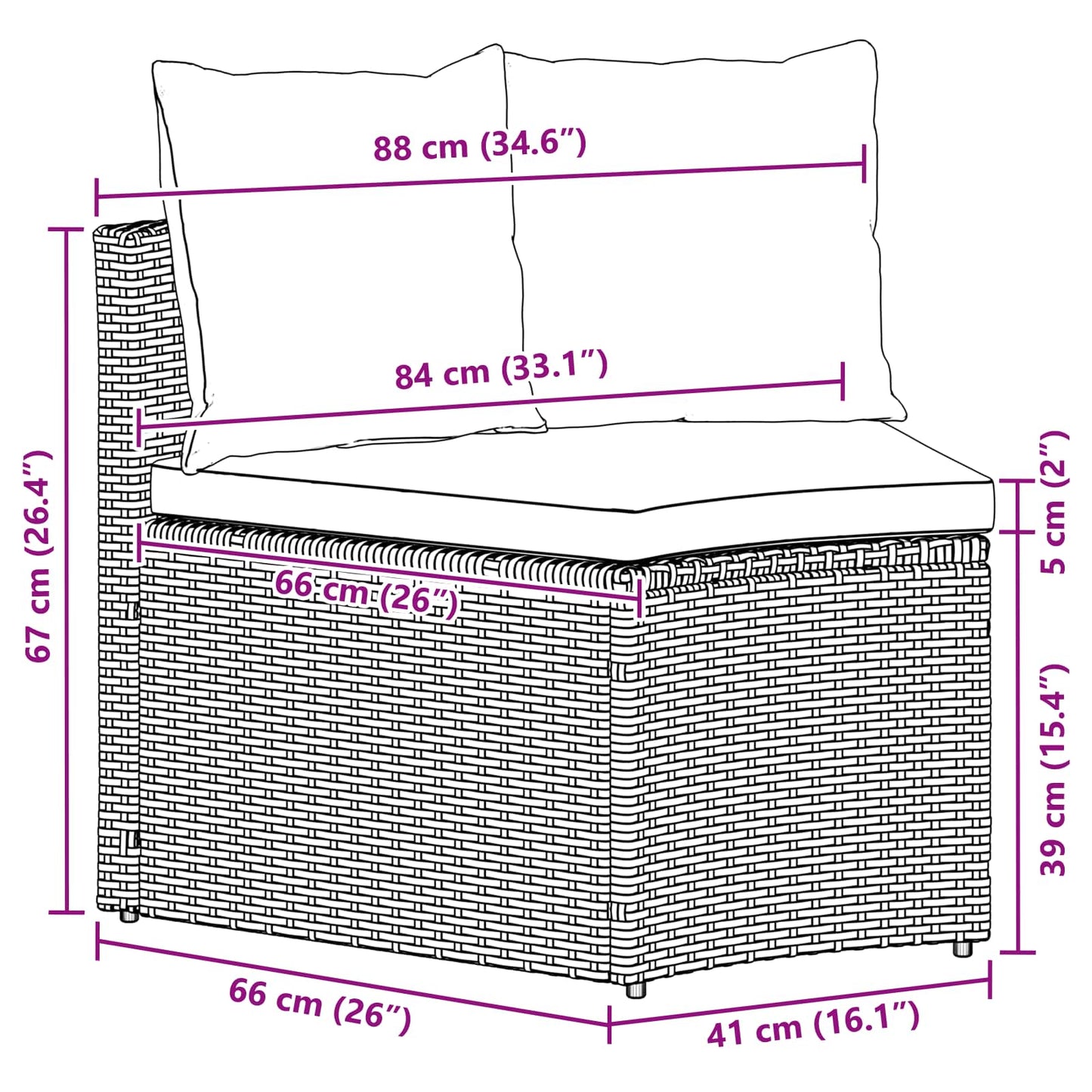 Set di divani 2 pcs Grigio | homemem39