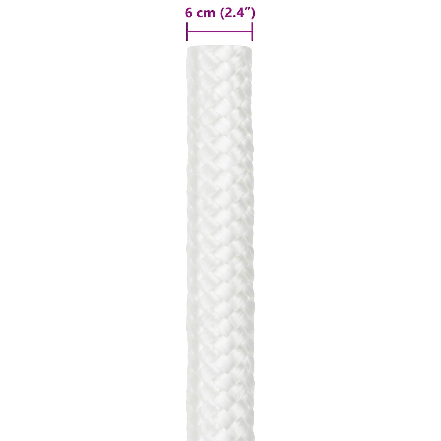 Corda da Barca 10 m 6 Bianco PP | homemem39