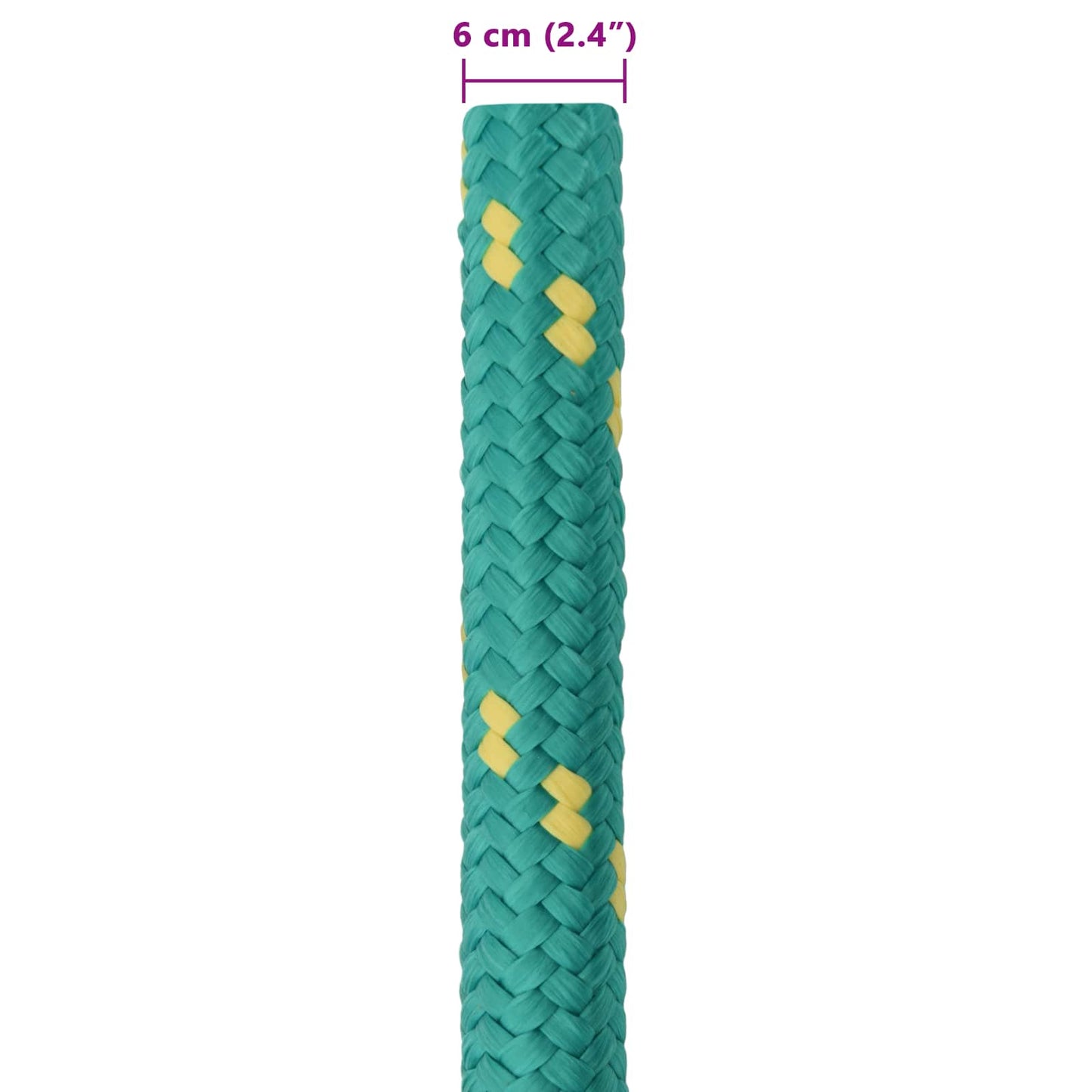 Corda da Barca 10 m 6 Verde PP | homemem39