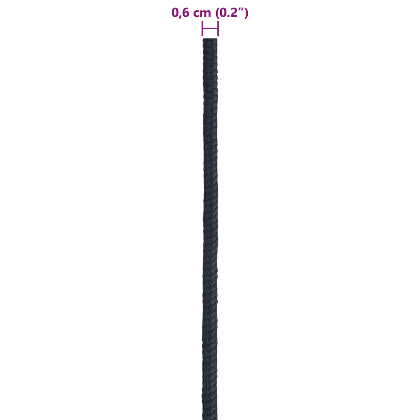 Corda da Barca Blu Reale 500 m Poliestere | homemem39
