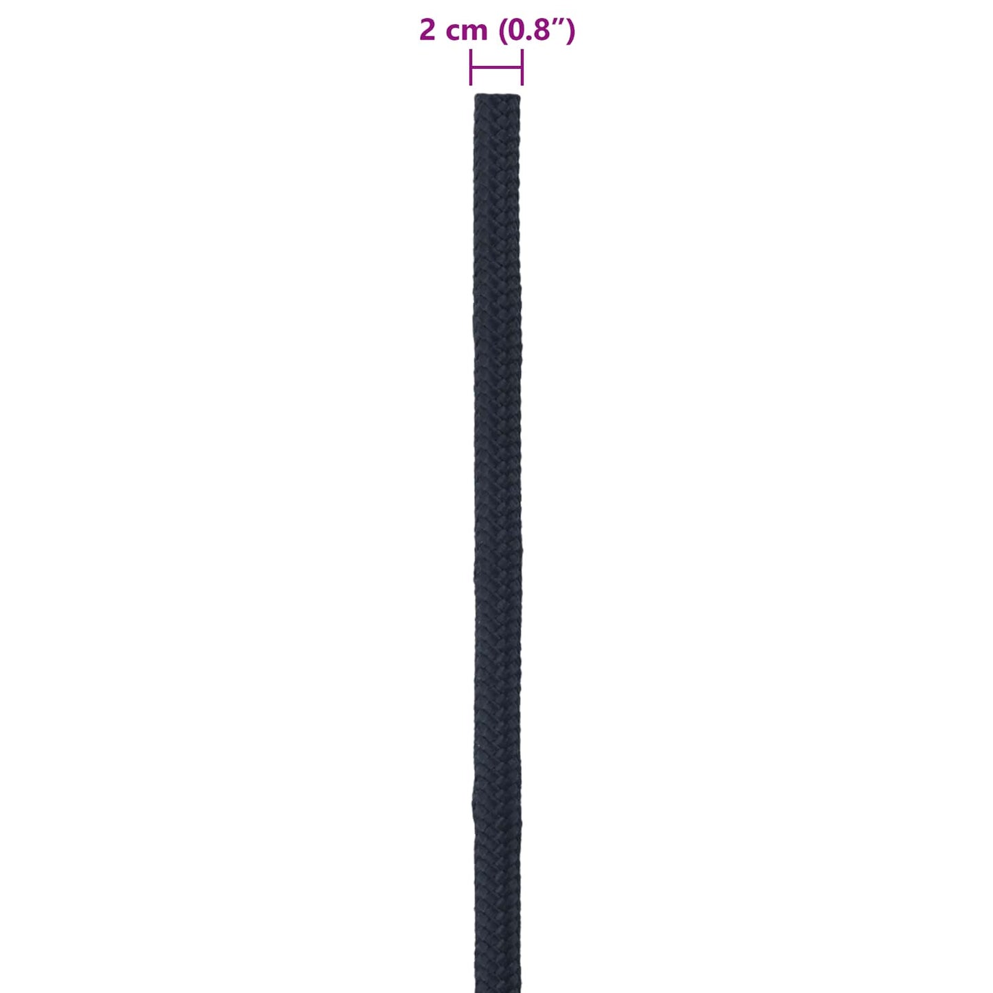 Corda da Barca Blu Reale 100 m Poliestere | homemem39