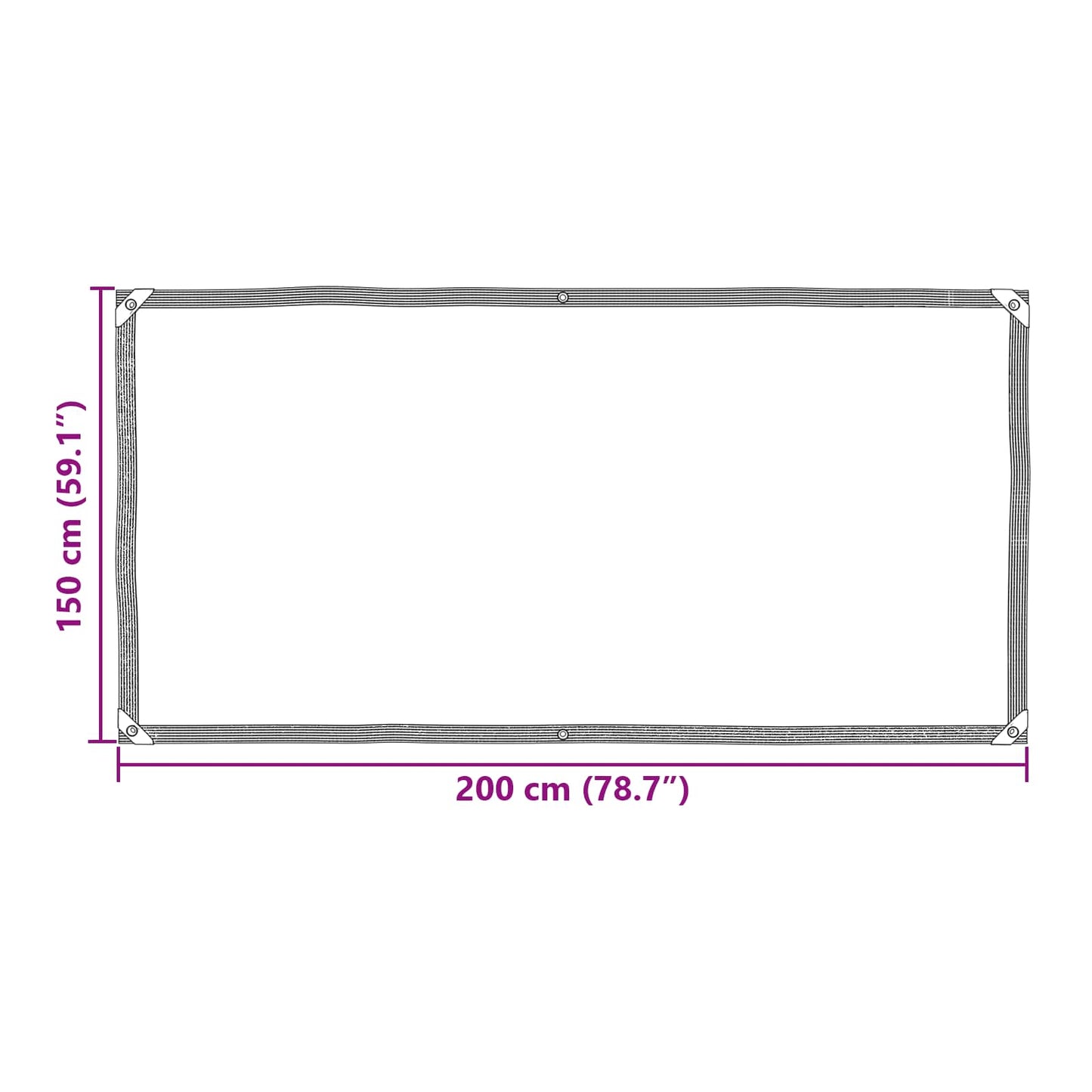Copertura per Piante Trasparente 2 x 1,5 m PE | homemem39