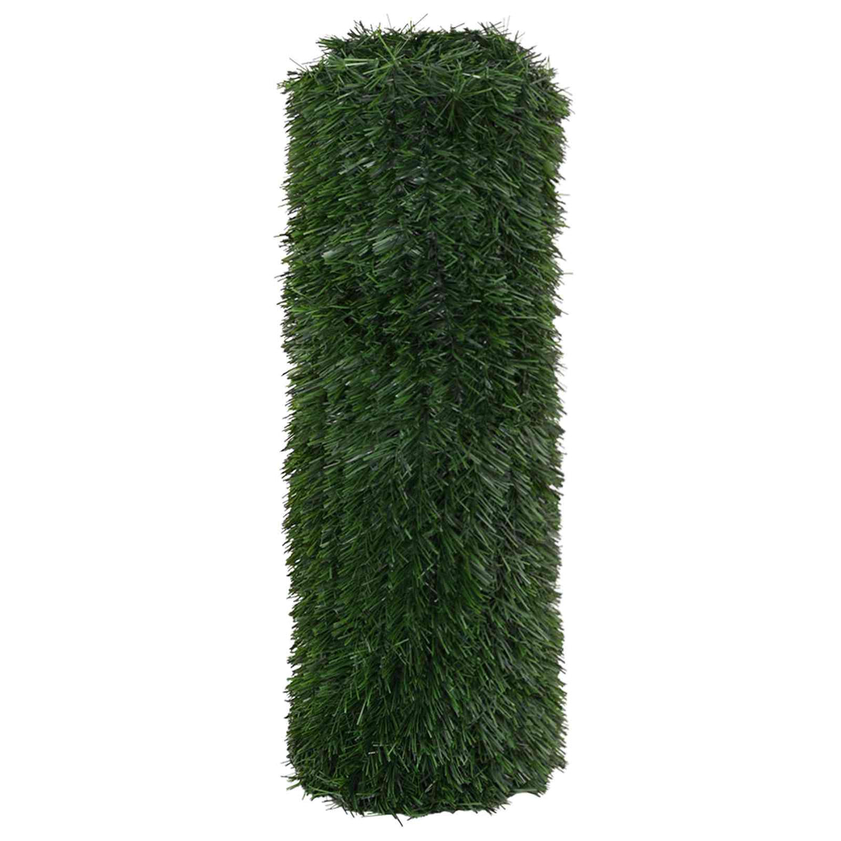 Recinzione Artificiale Verde Scuro 1 x 3 m PVC e Acciaio - homemem39