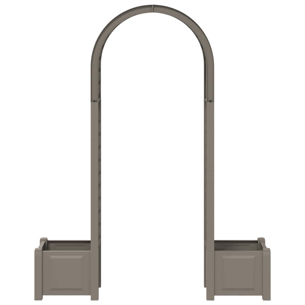 Arco di Rose con Vaso Grigio 168,5 x 43 x 207 cm PP - homemem39
