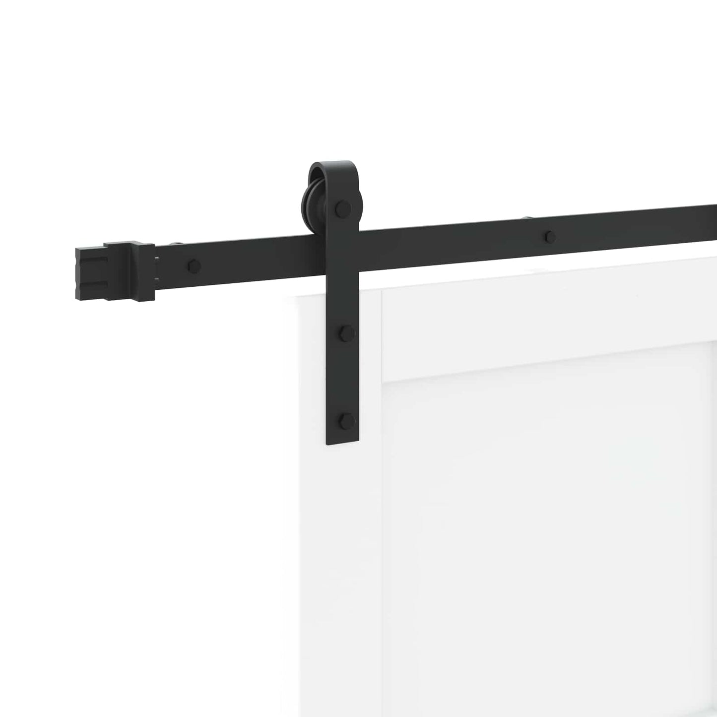 Porta scorrevole Bianco 83 x 202 cm Legno Massello di Pino | homemem39