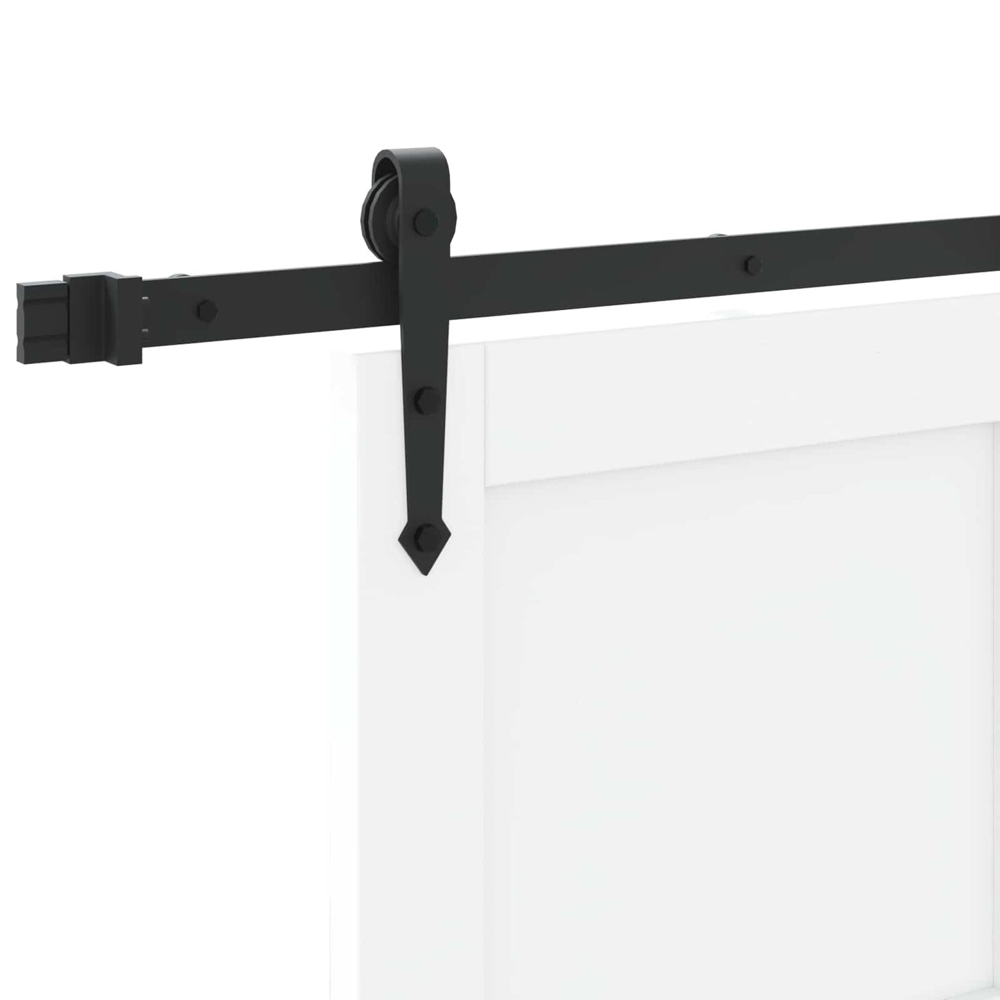 Porta scorrevole ORKDAL Bianco e Nero 83 x 232 cm | homemem39