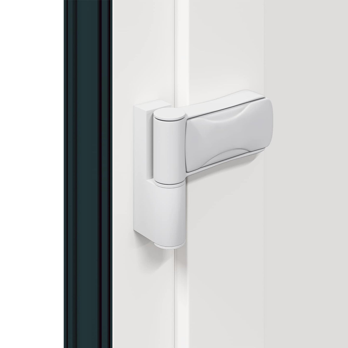Porta Frontale Antracite 98 x 200 cm PVC | homemem39