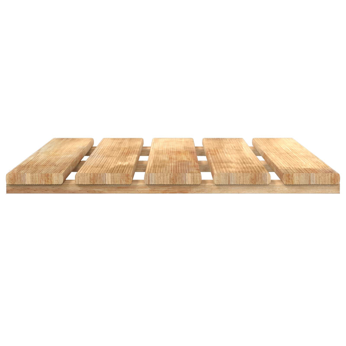 Piastrella per Decking 6 pz 50 x 50 cm