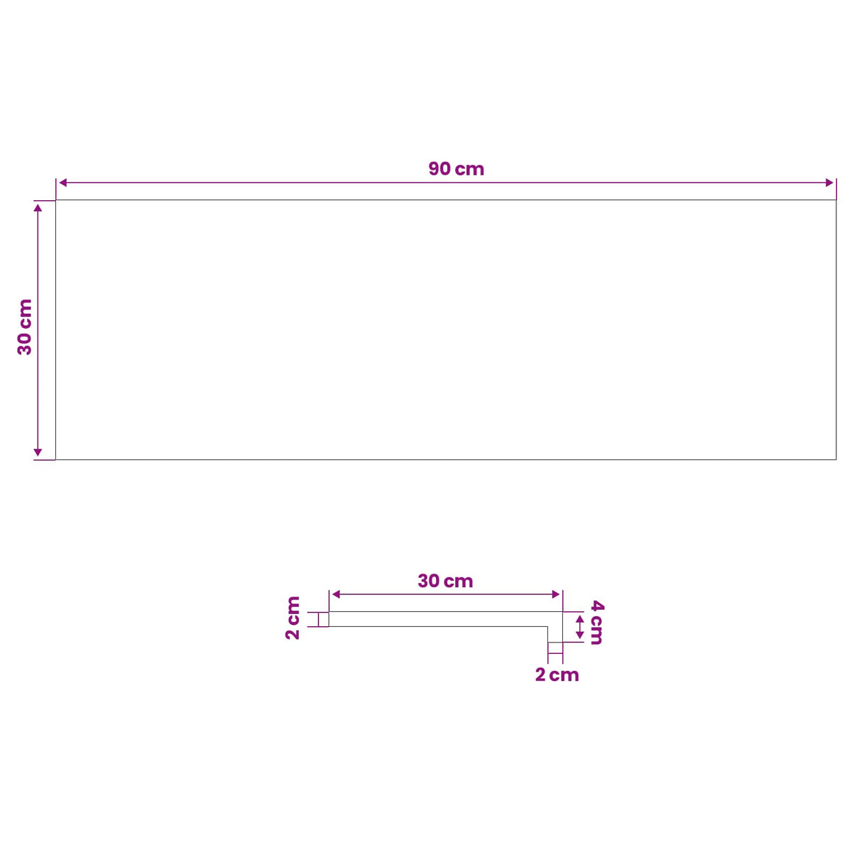 Gradini per Scale 20 pz 90 x 30 x 2 cm Marrone Scuro | homemem39