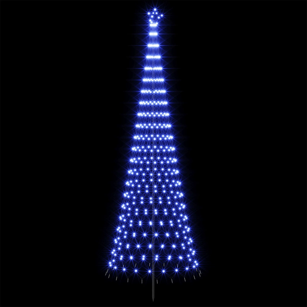Albero di Natale LED 400 cm 450 LED Ferro