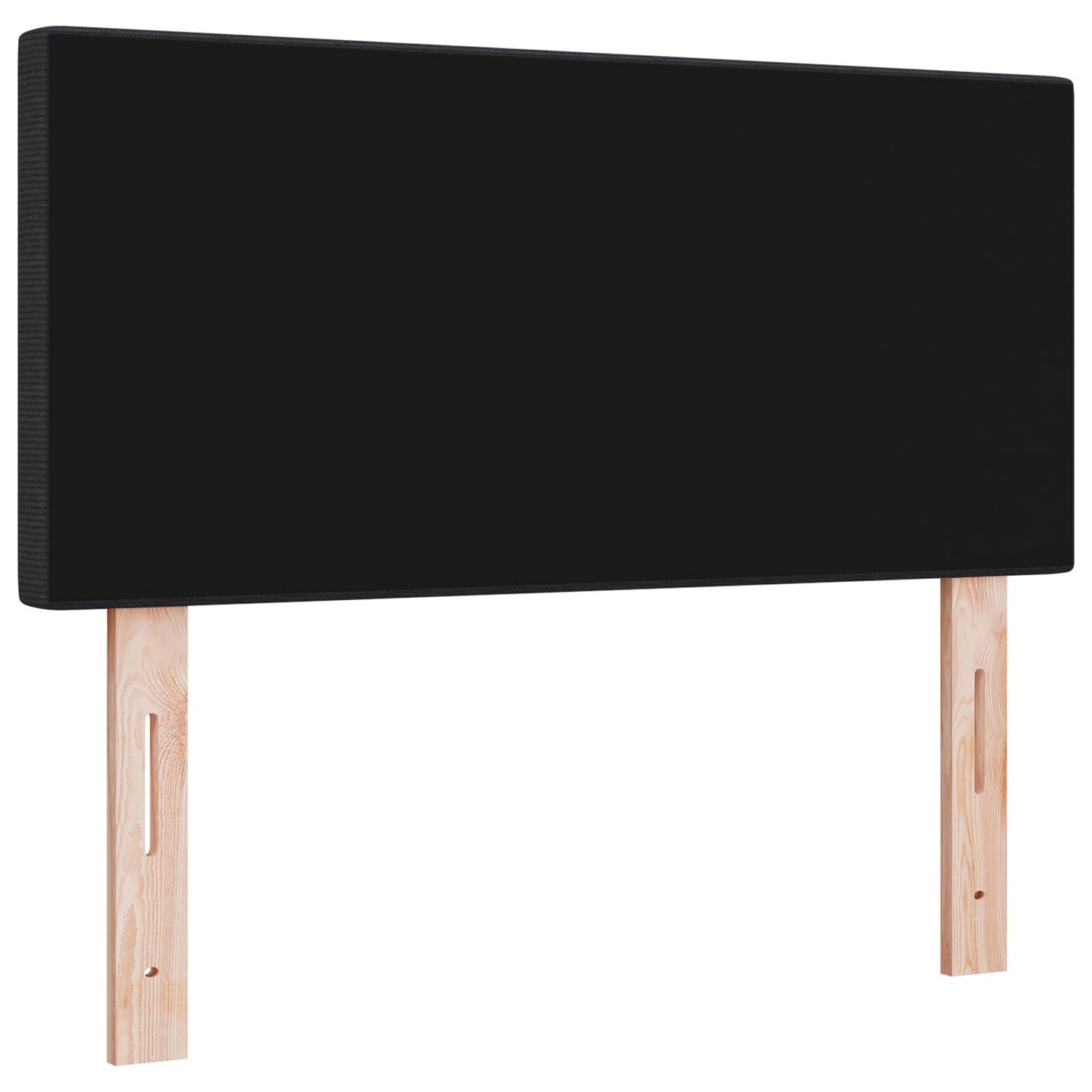 Testata LED Design Piatto Grigio Scuro 80 cm in Velluto