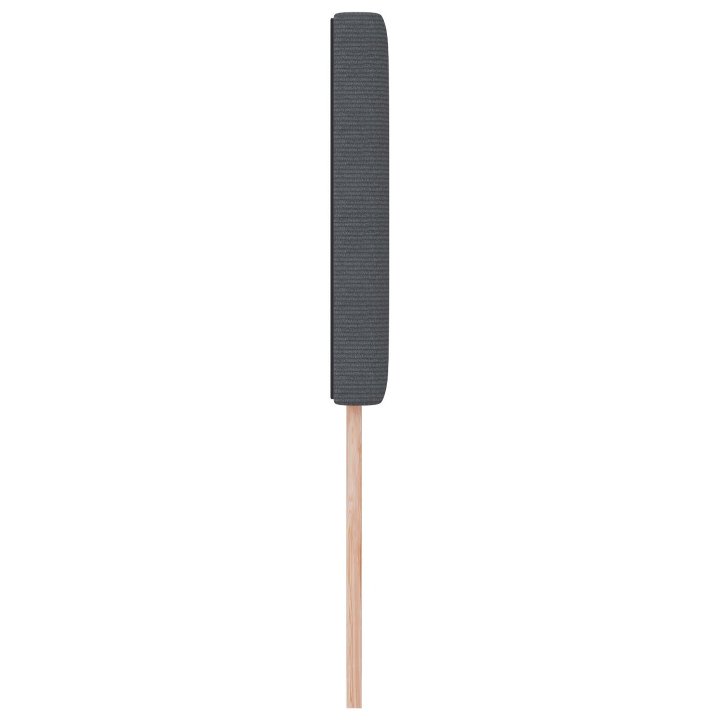 Testata LED Design Piatto Grigio Scuro 80 cm in Velluto