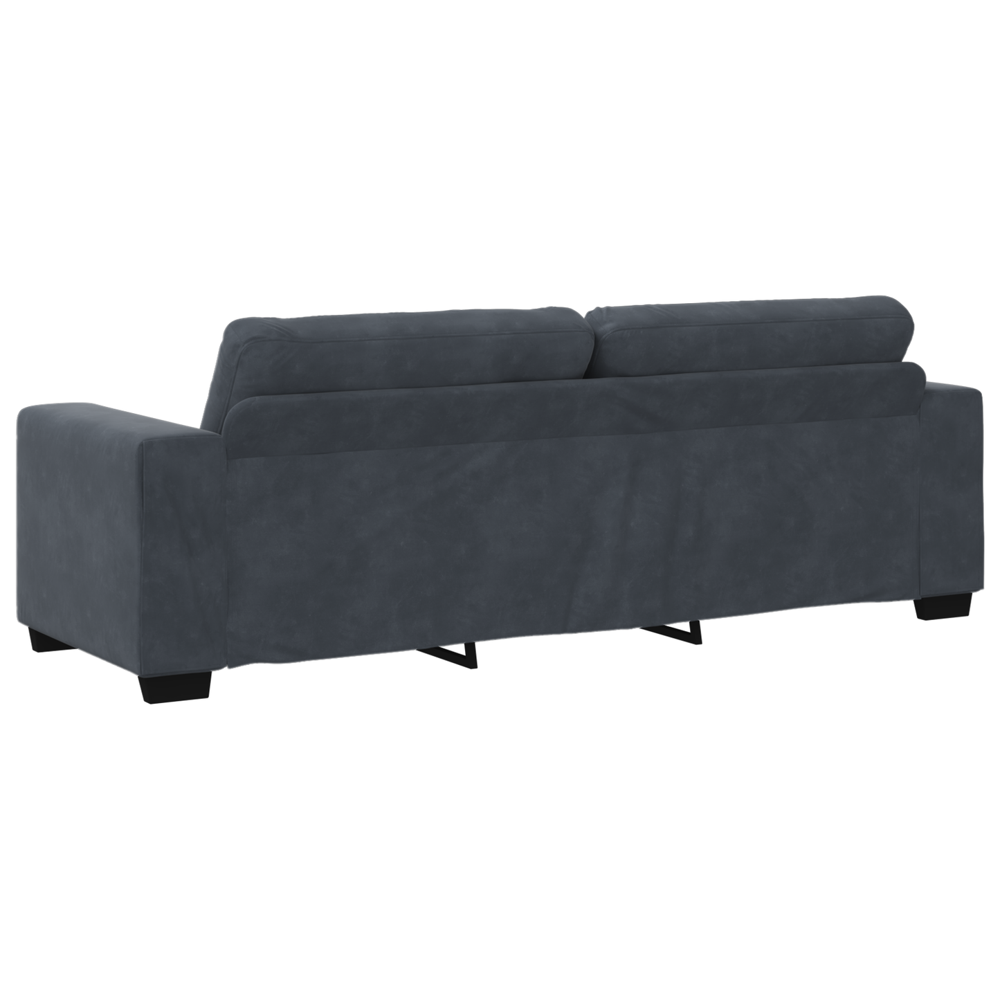 Set di divani con cuscino 3 pcs Grigio 221 x 78 x 80 cm Velluto