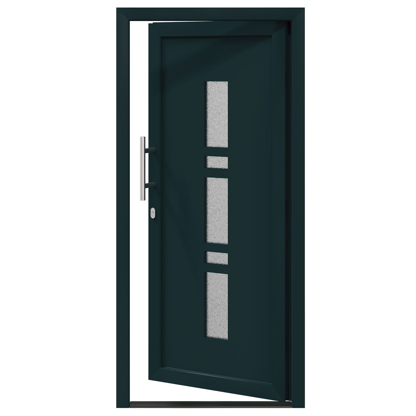 Porta d'ingresso Antracite PVC