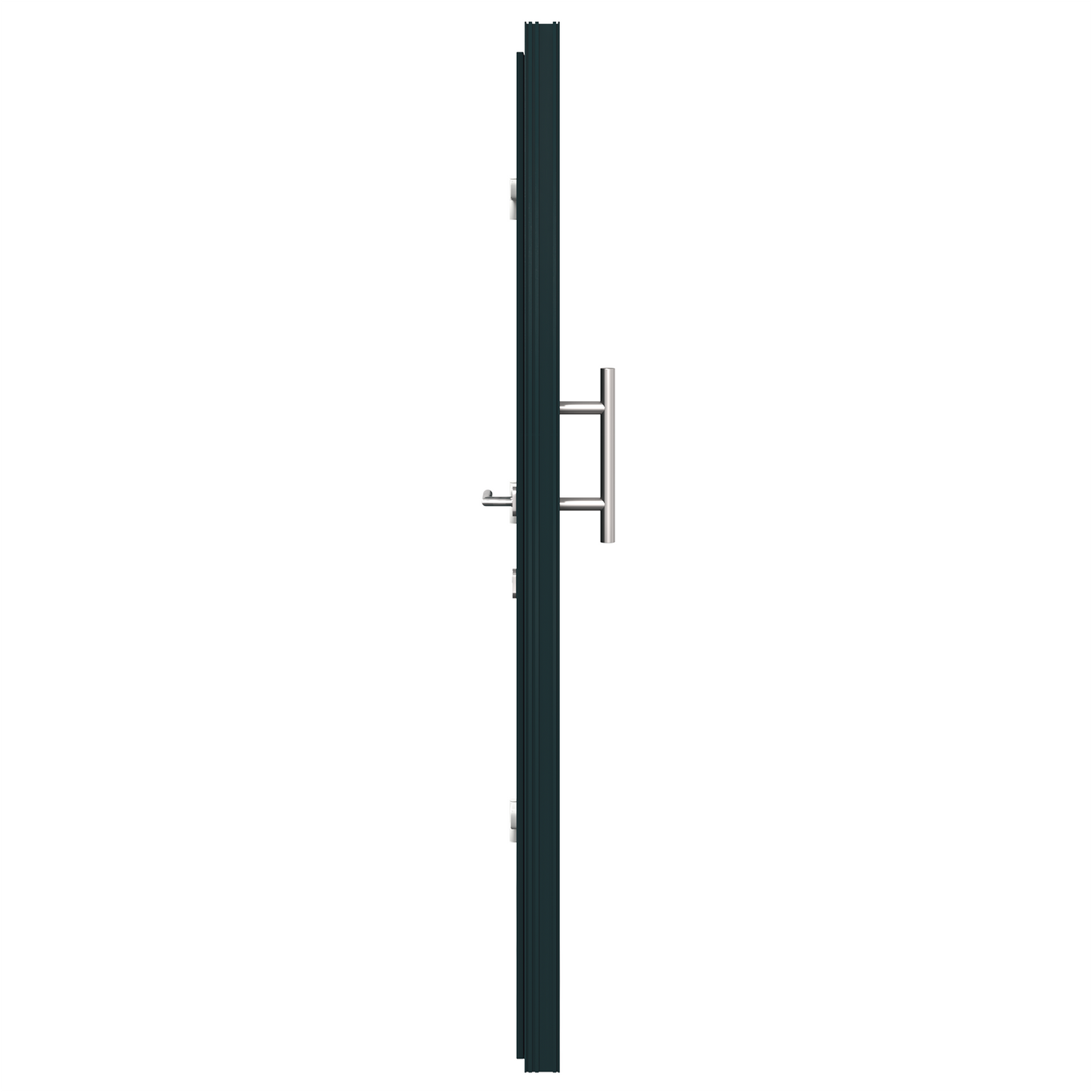 Porta d'ingresso Antracite PVC
