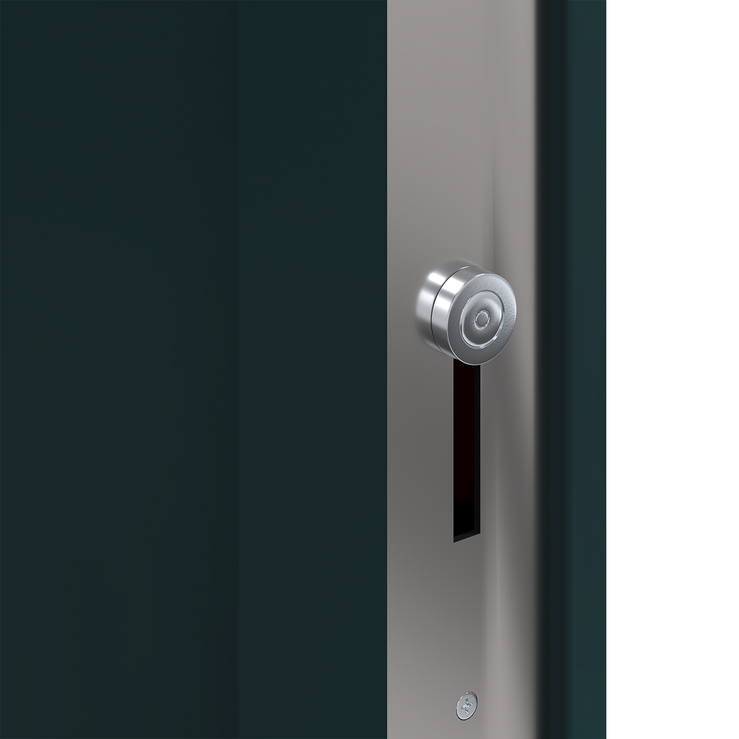 Porta d'ingresso Antracite PVC