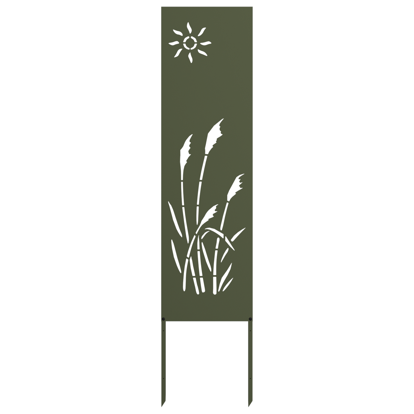 Pannello Decorativo da Giardino Altro Oliver verde 32 x 140 cm