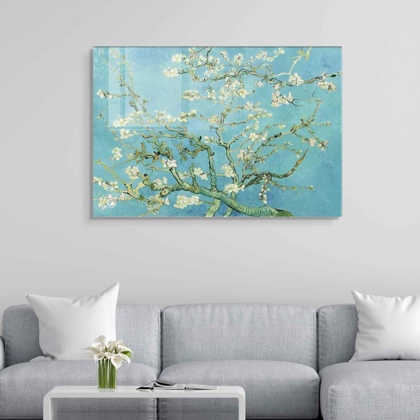 Decorative Tempered Glass Painting - homemem39