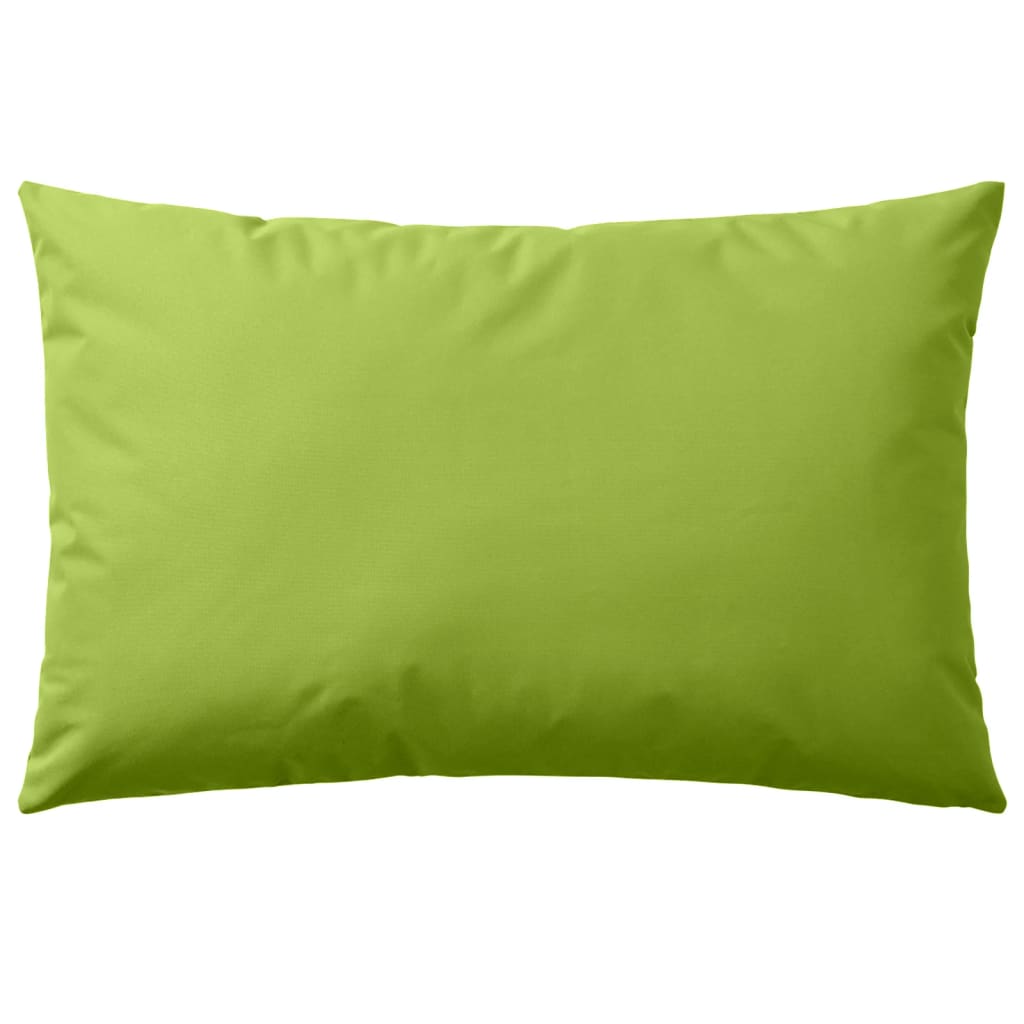 Cuscini da Esterno 4 pz 60x40 cm Verde Mela - homemem39