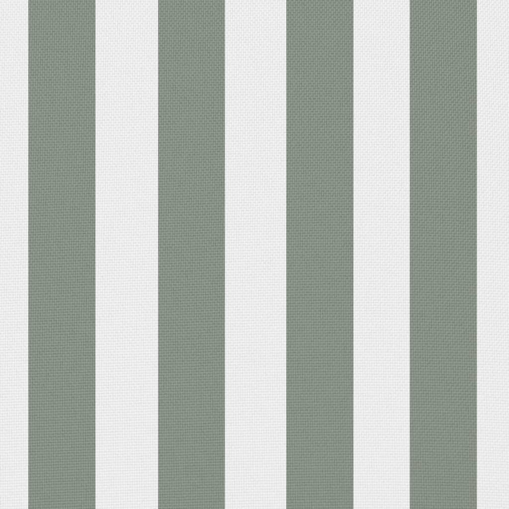 Cuscini da Esterno 4 pz Stampa a Righe 45x45 cm Grigi - homemem39