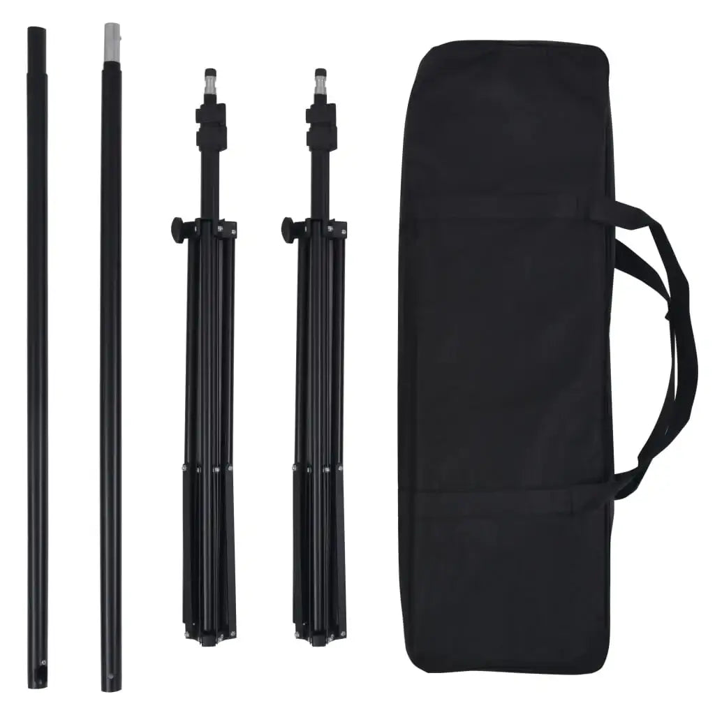 Kit Studio Fotografico con Luci Softbox Sfondi e Riflettore - homemem39
