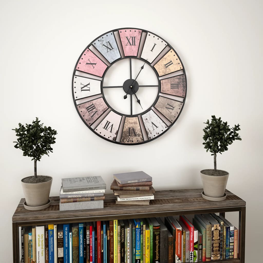 Orologio da Parete Vintage al Quarzo 60 cm XXL - homemem39