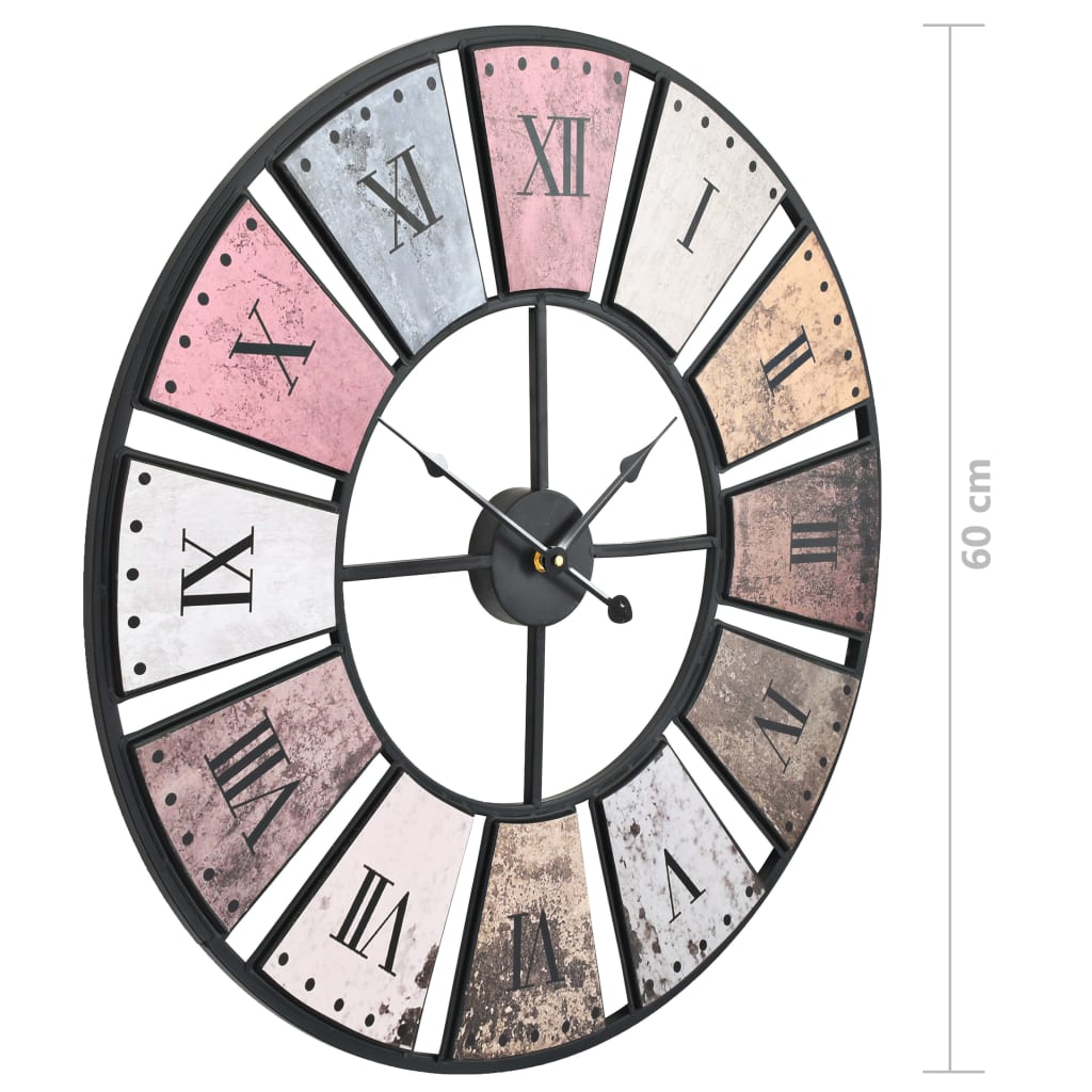 Orologio da Parete Vintage al Quarzo 60 cm XXL - homemem39
