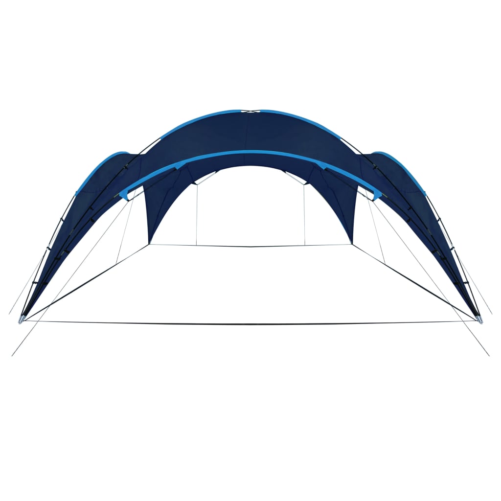 Tendone per Feste ad Arco 450x450x265 cm Blu Scuro - homemem39