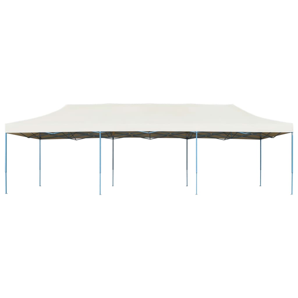 Gazebo Pieghevole Pop-Up 3x9 m Crema - homemem39