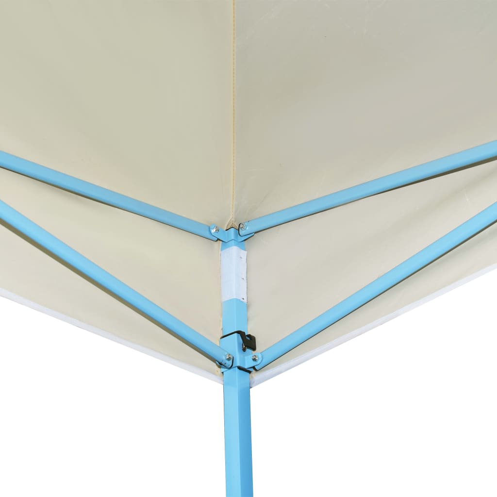 Gazebo Pieghevole Pop-Up 3x9 m Crema - homemem39
