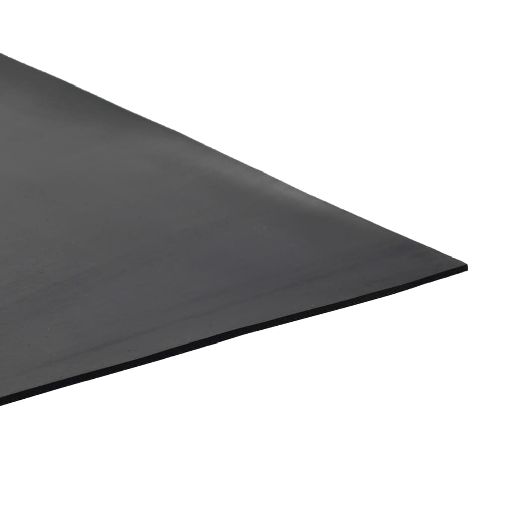 Tappetino Antiscivolo in Gomma 1,2x2 m 2 mm Liscio - homemem39