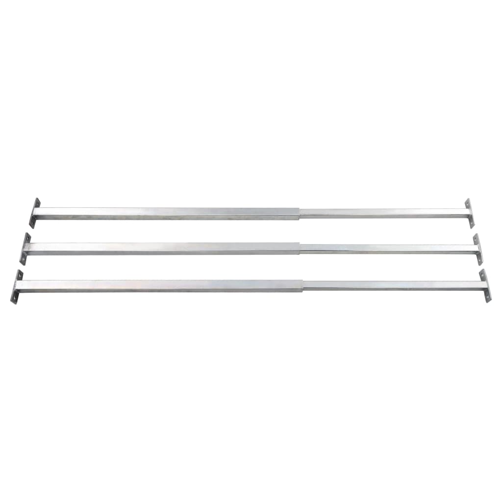 Barre di Sicurezza per Finestra Regolabili 3 pz 710-1200 mm - homemem39