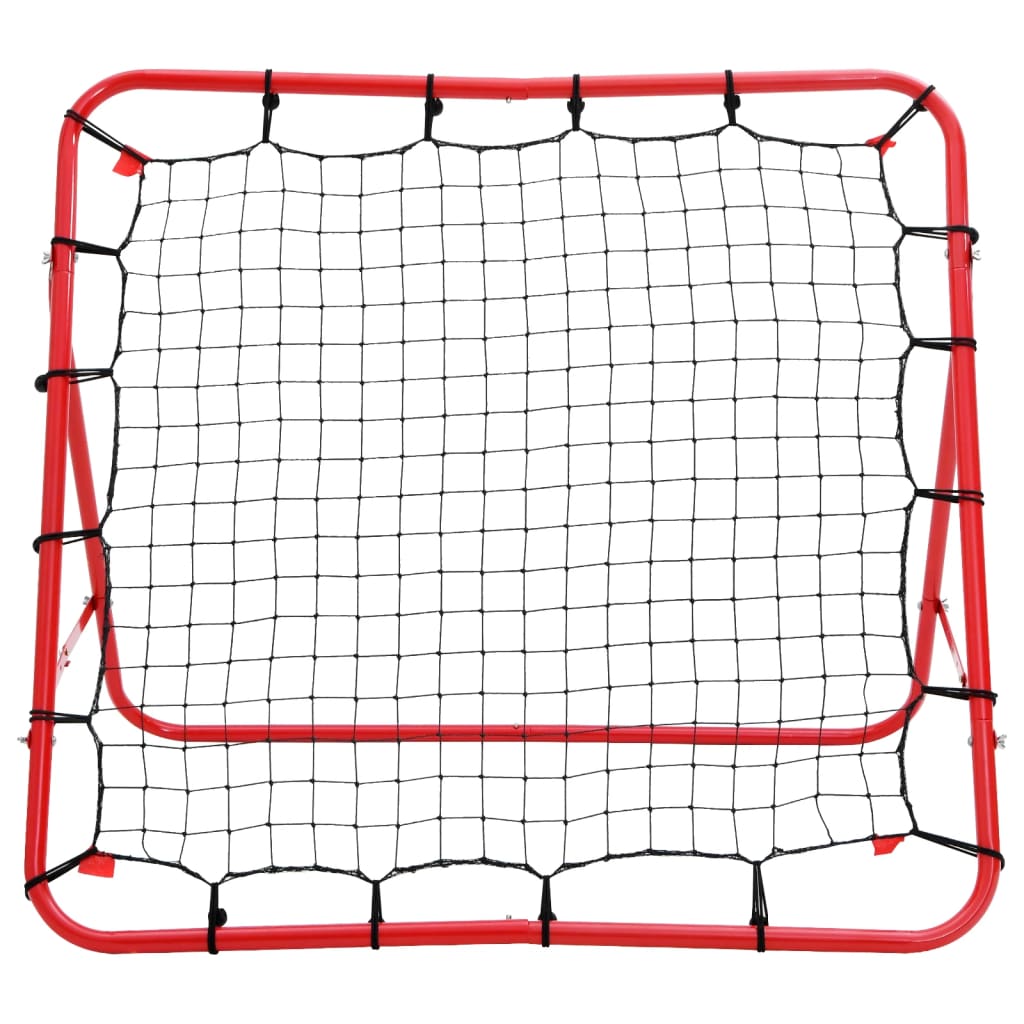 Rete a Rimbalzo da Calcio Regolabile 100 x 100 cm - homemem39