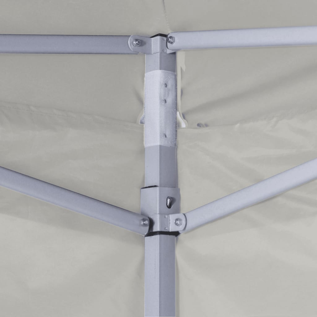 Tenda Pieghevole Crema 3 x 3 m con 4 Pareti - homemem39