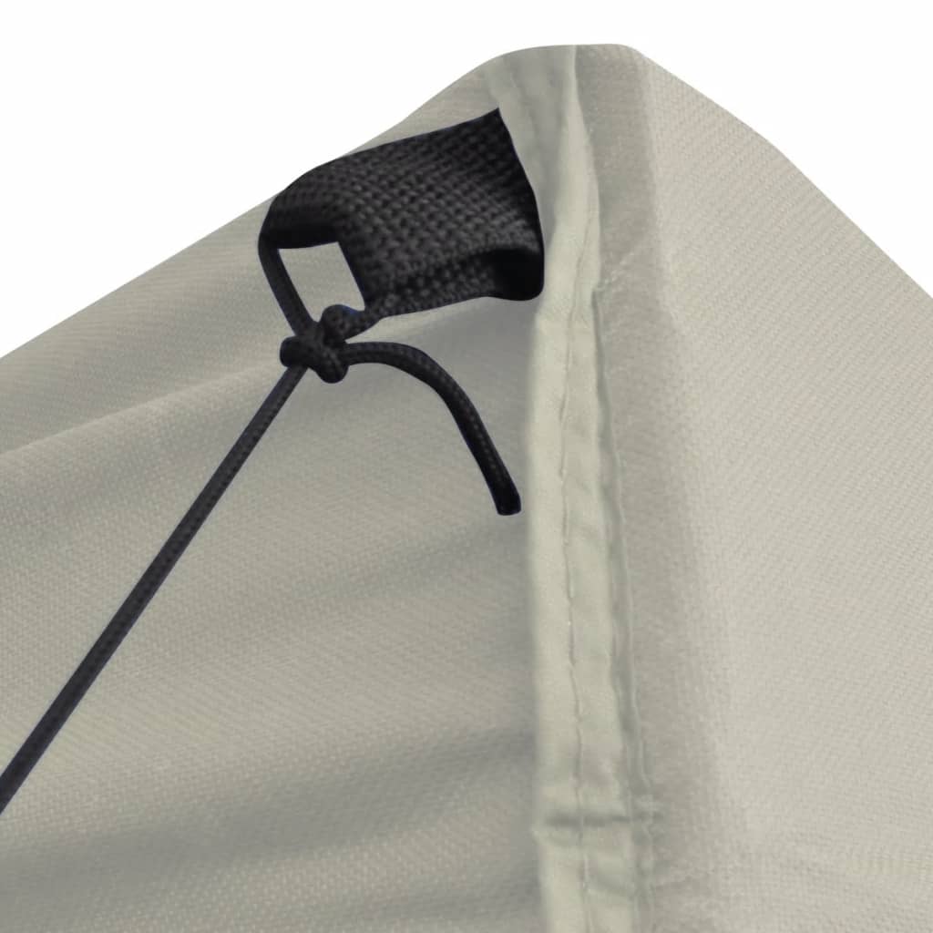 Tenda Pieghevole Crema 3 x 3 m con 4 Pareti - homemem39