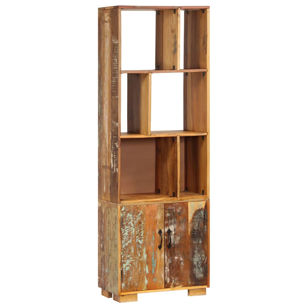 Libreria 60x35x180 cm in Legno Massello di Recupero - homemem39